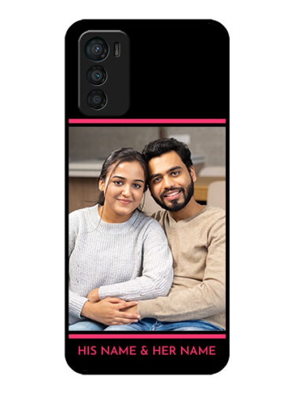 Custom Moto G42 Custom Metal Phone CaseWith Add Text Design