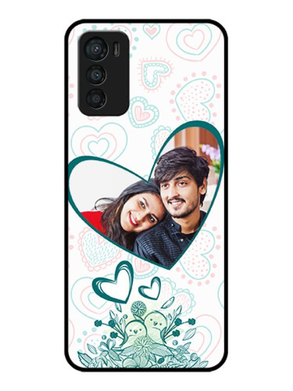 Custom Moto G42 Custom Metal Phone CasePremium Couple Design