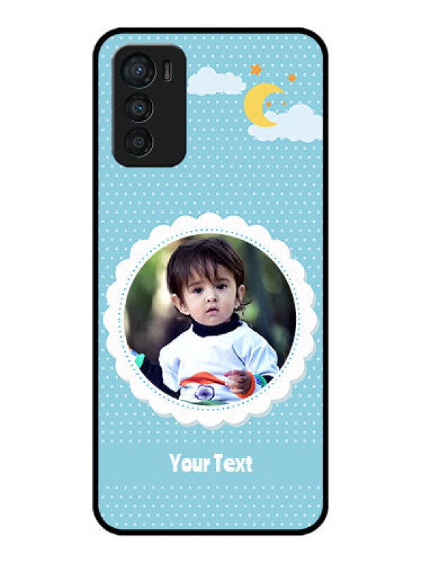 Custom Moto G42 Custom Metal Phone CaseViolet Pattern Design