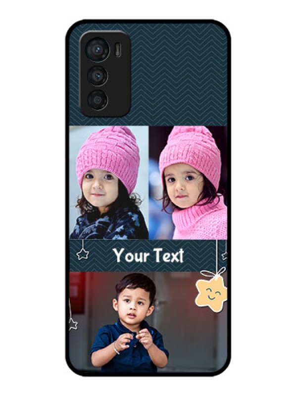 Custom Moto G42 Custom Metal Phone CaseHanging Stars Design