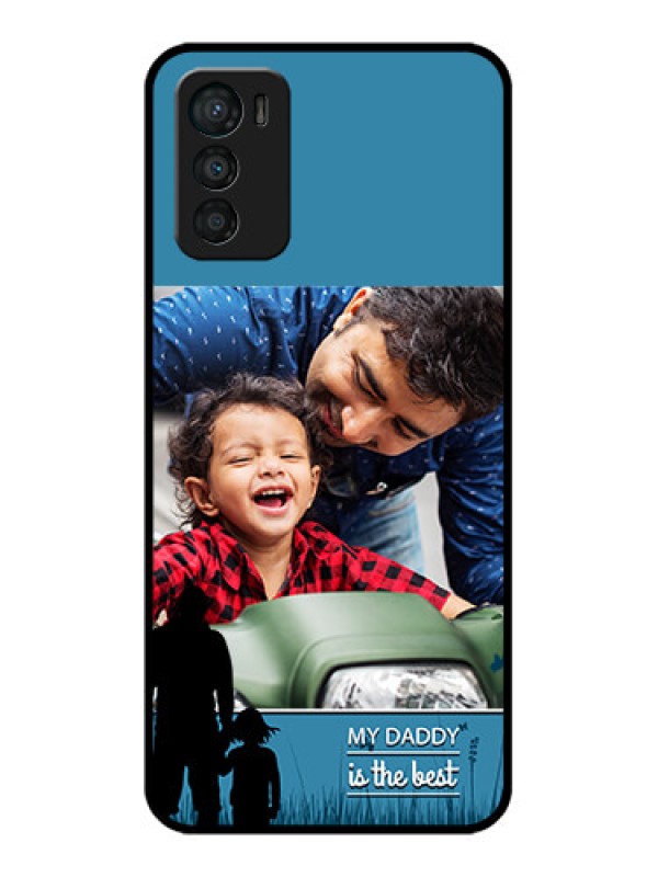 Custom Moto G42 Custom Metal Phone CaseBest Dad Design