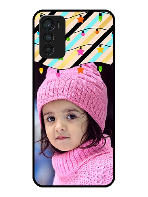 Custom Moto G42 Custom Metal Phone CaseLights Hanging Design