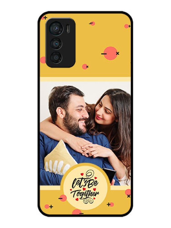 Custom Moto G42 Custom Metal Phone CaseLets Be Together Design