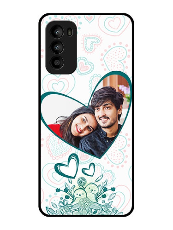 Custom Moto G52 Custom Metal Phone CasePremium Couple Design