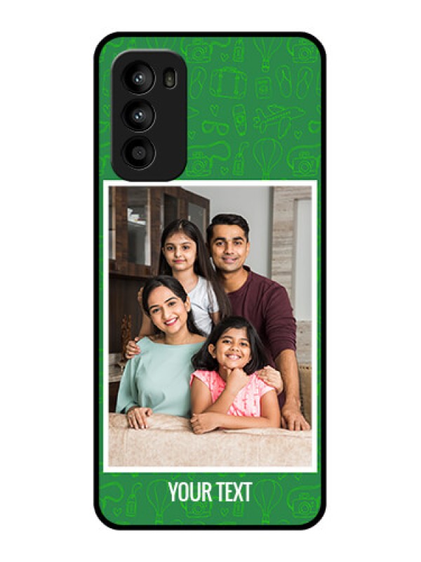 Custom Moto G52 Custom Metal Phone CasePicture Upload Design