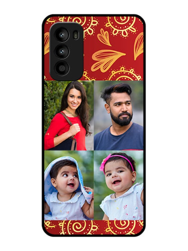 Custom Moto G52 Custom Metal Phone Case4 Image Traditional Design