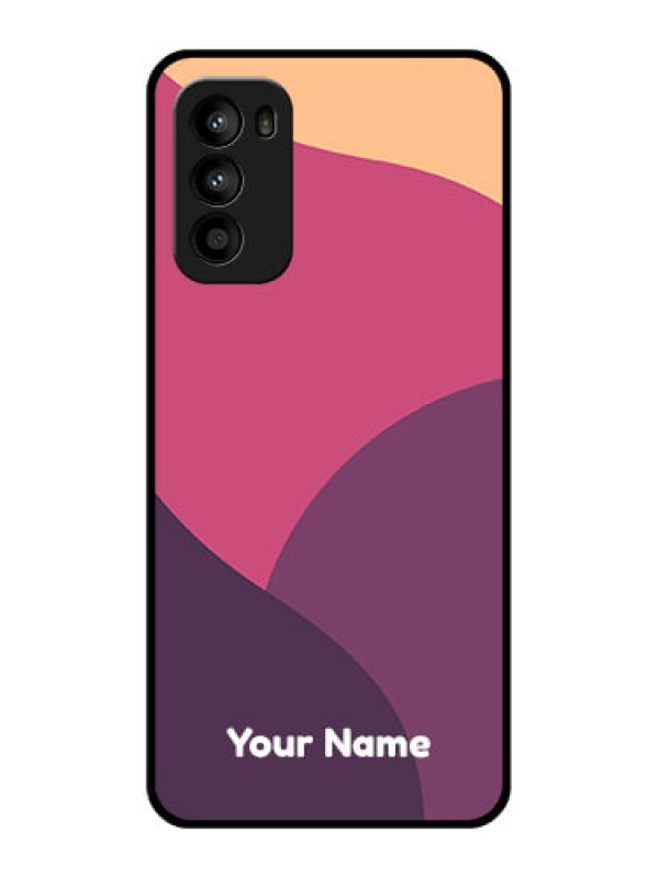 Custom Moto G52 Custom Metal Phone CaseMixed Multi - Colour Abstract Art Design