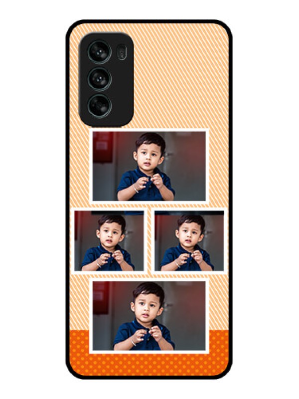 Custom Moto G62 Custom Metal Phone CaseBulk Photos Upload Design