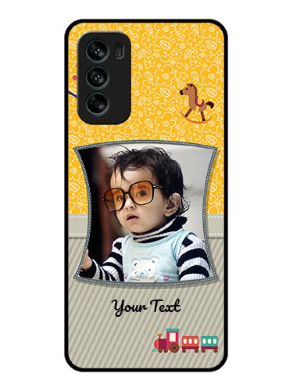 Custom Moto G62 Custom Metal Phone CaseBaby Picture Upload Design
