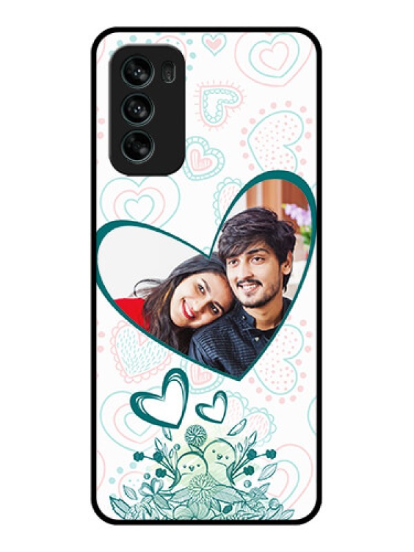 Custom Moto G62 Custom Metal Phone CasePremium Couple Design