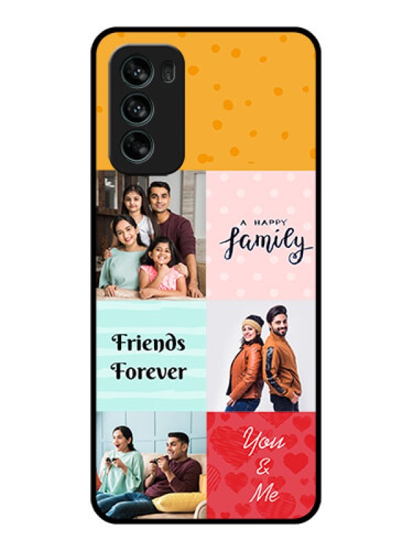 Custom Moto G62 Custom Metal Phone CaseImages With Quotes Design