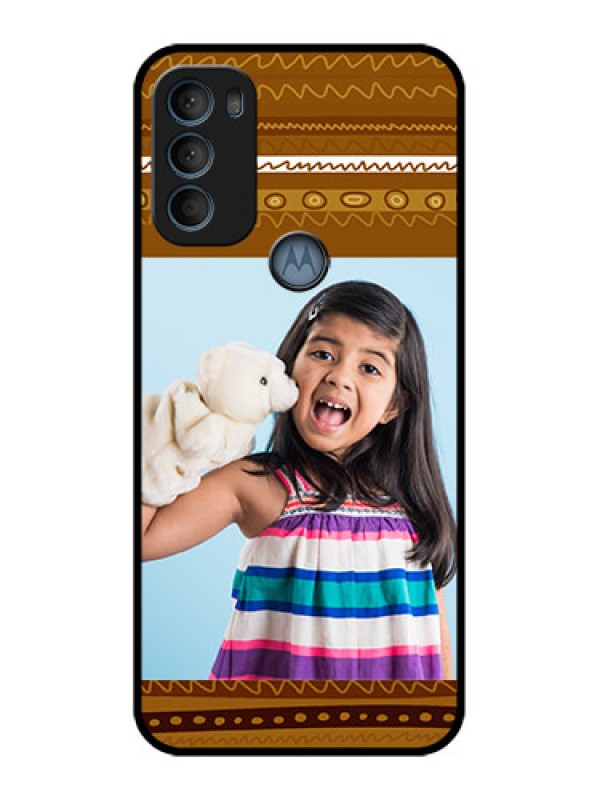 Custom Moto G71 5G Custom Metal Phone CaseFriends Picture Upload Design