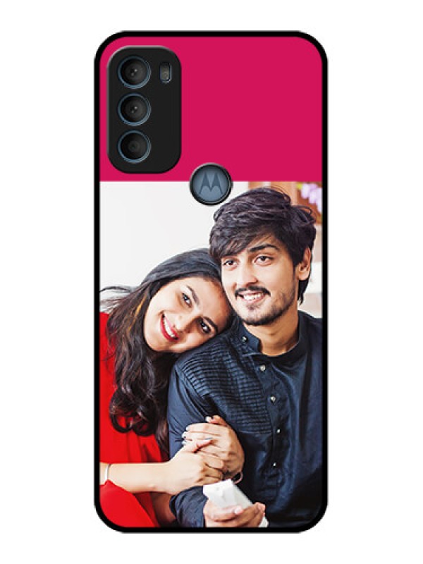 Custom Moto G71 5G Custom Metal Phone CaseAnniversary Cover Design