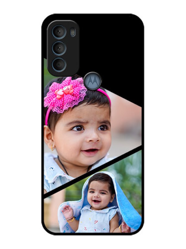 Custom Moto G71 5G Custom Metal Phone CaseSemi Cut Design