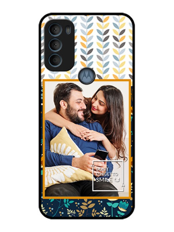 Custom Moto G71 5G Custom Metal Phone CasePattern Design