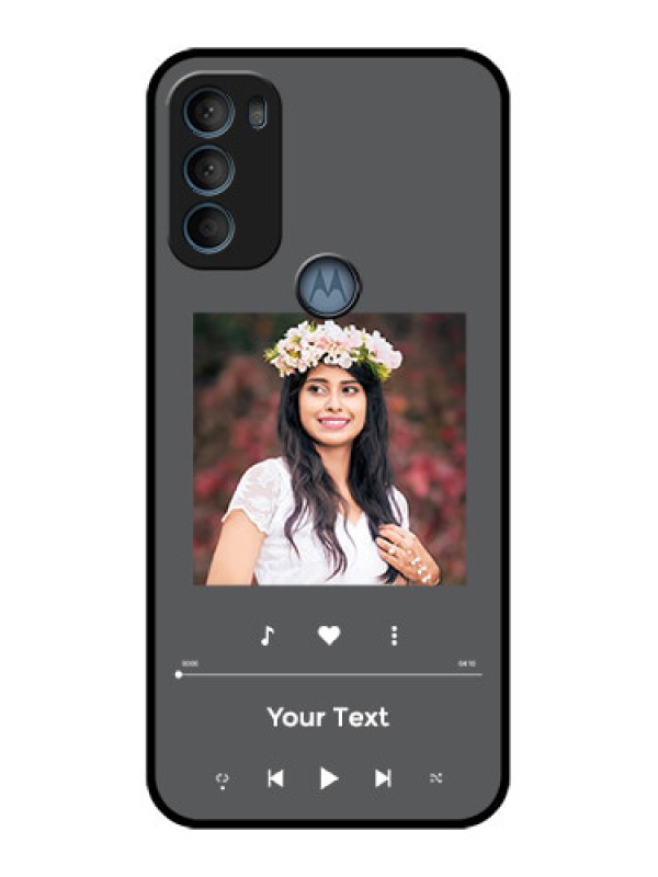 Custom Moto G71 5G Custom Metal Phone CasePlay The Music Design