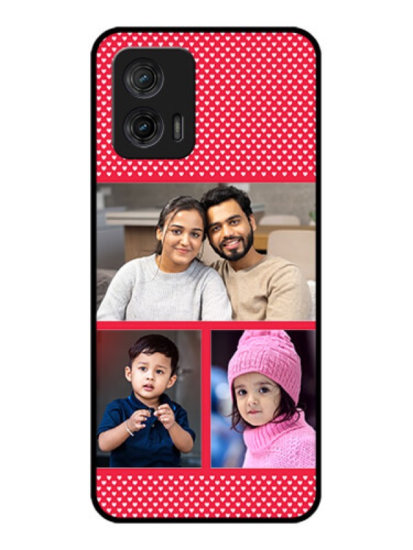 Custom Moto G73 5G Custom Metal Phone CaseBulk Photo Upload Design