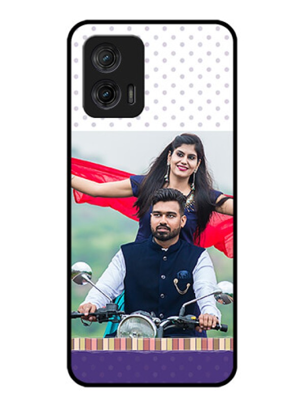 Custom Moto G73 5G Custom Metal Phone CaseCute Family Design
