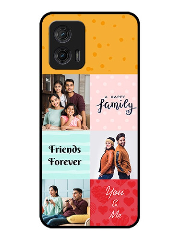 Custom Moto G73 5G Custom Metal Phone CaseImages With Quotes Design