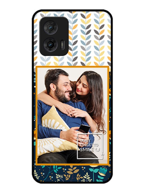 Custom Moto G73 5G Custom Metal Phone CasePattern Design