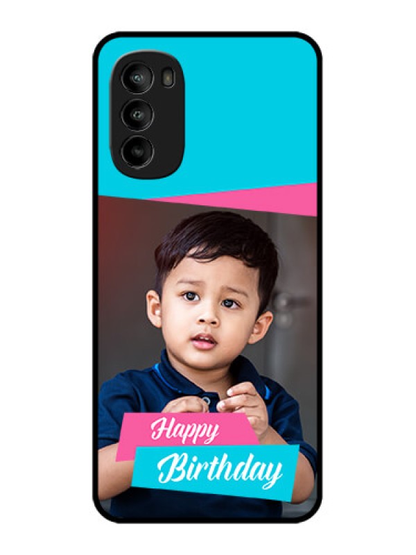 Custom Moto G82 Custom Metal Phone CaseImage Holder With 2 Color Design