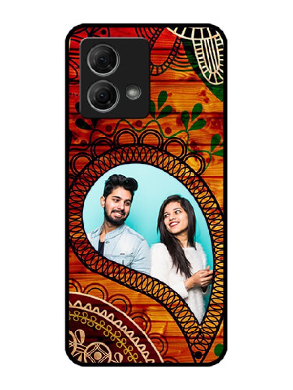 Custom Moto G84 5G Custom Metal Phone CaseAbstract Colorful Design