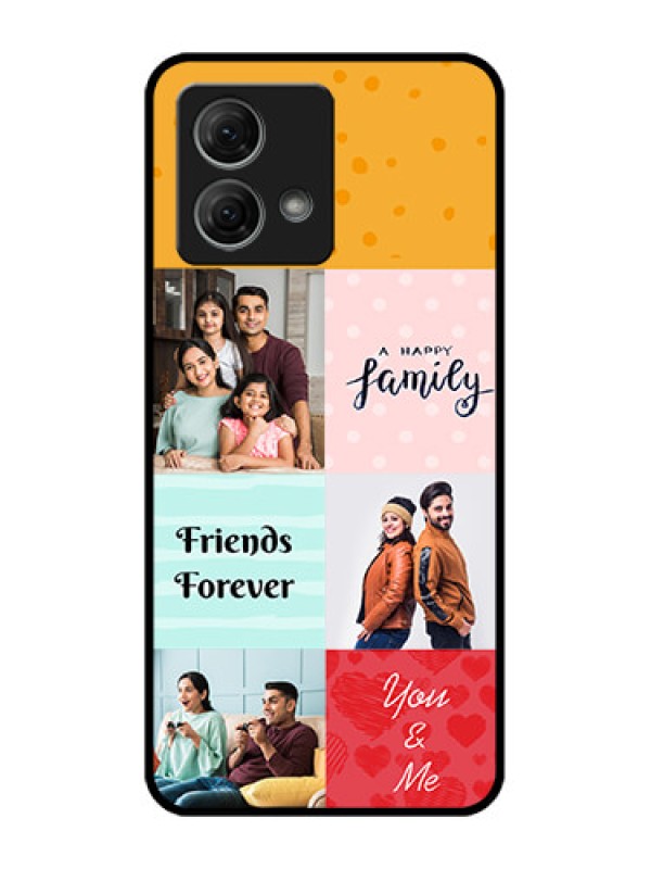 Custom Moto G84 5G Custom Metal Phone CaseImages With Quotes Design