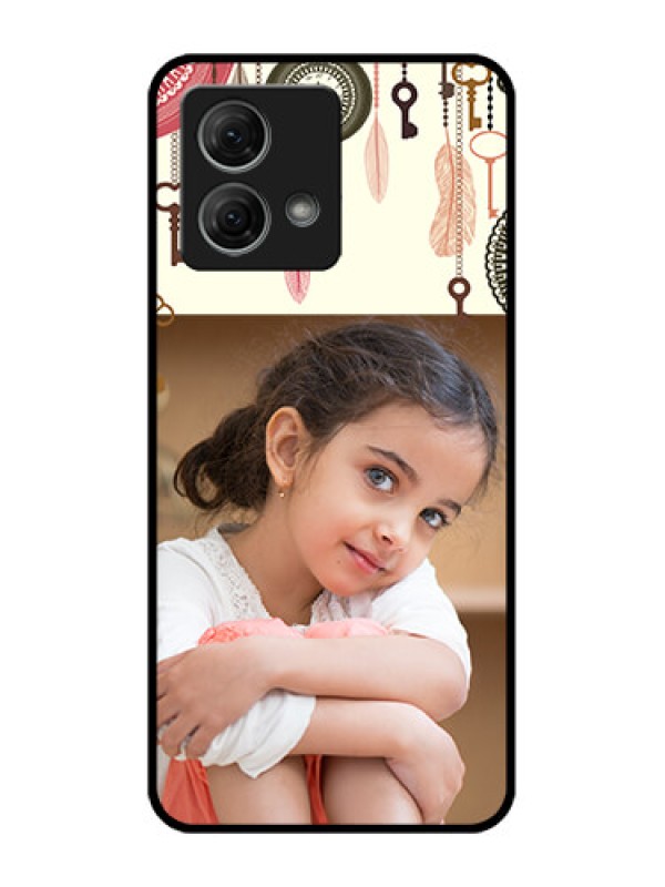 Custom Moto G84 5G Custom Metal Phone CaseBoho Style Design