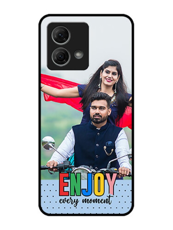 Custom Moto G84 5G Custom Metal Phone CaseEnjoy Every Moment Design