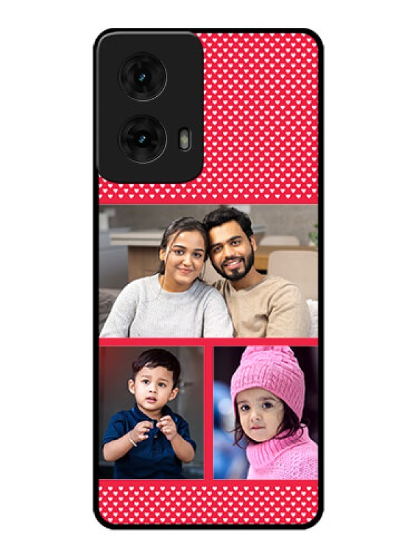 Custom Moto G85 5G Custom Metal Phone CaseBulk Photo Upload Design