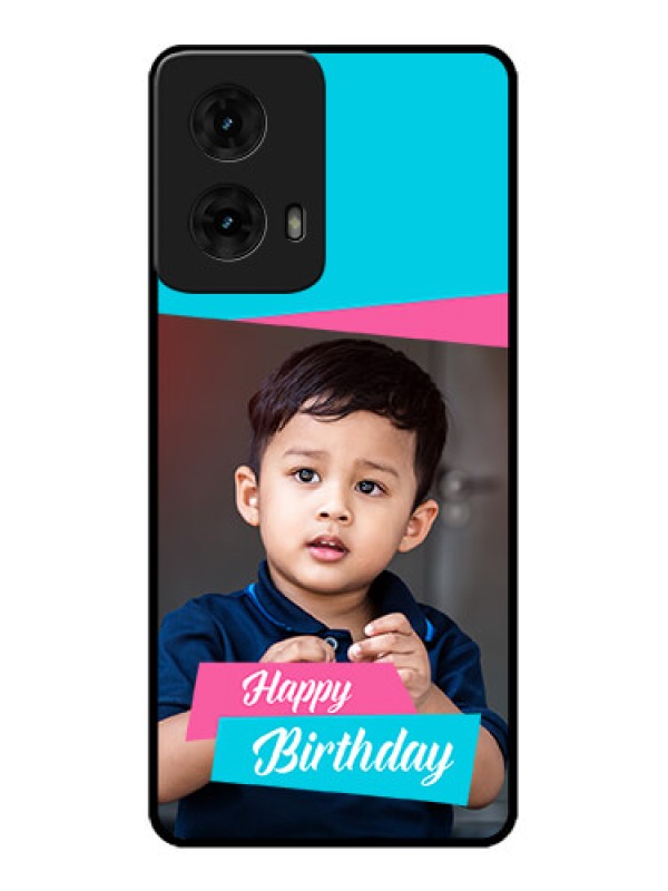 Custom Moto G85 5G Custom Metal Phone CaseImage Holder With 2 Color Design