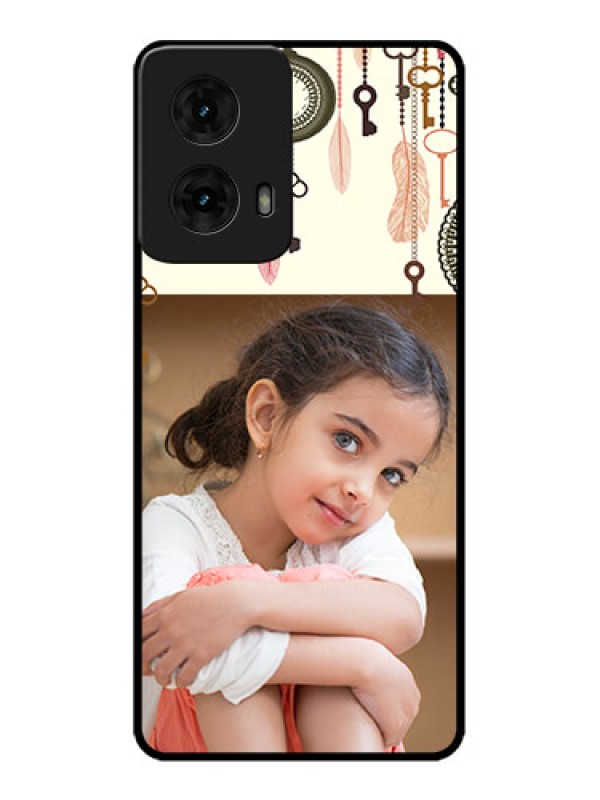 Custom Moto G85 5G Custom Metal Phone CaseBoho Style Design