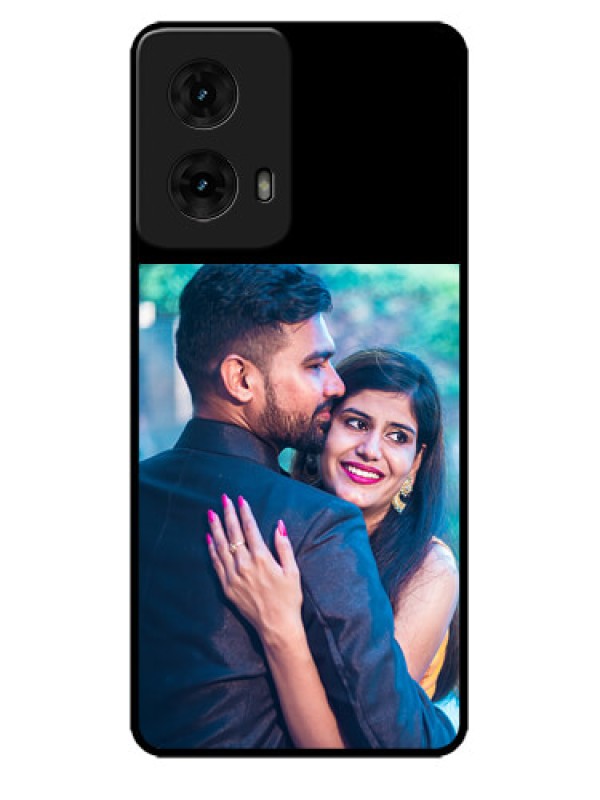 Custom Motorola Moto G85 5G Custom Metal Phone Case - Upload Full Picture With Custom Color Design