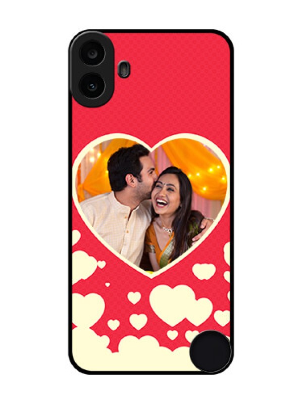 Custom Nothing CMF Phone 1 Custom Metal Phone Case - Love Symbols Phone Cover Design