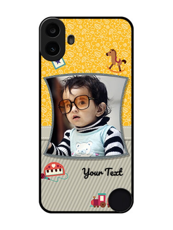Custom Nothing CMF Phone 1 Custom Metal Phone Case - Baby Picture Upload Design