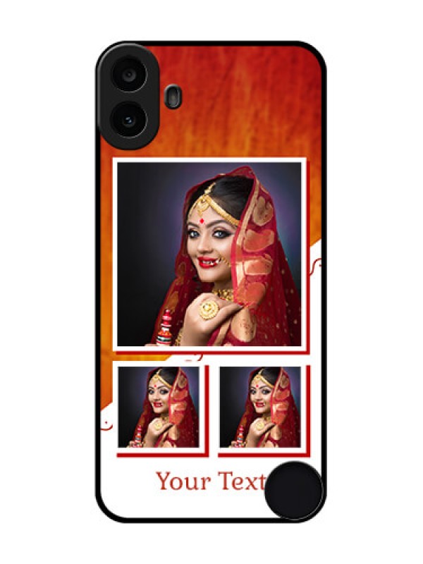 Custom Nothing CMF Phone 1 Custom Metal Phone Case - Wedding Memories Design