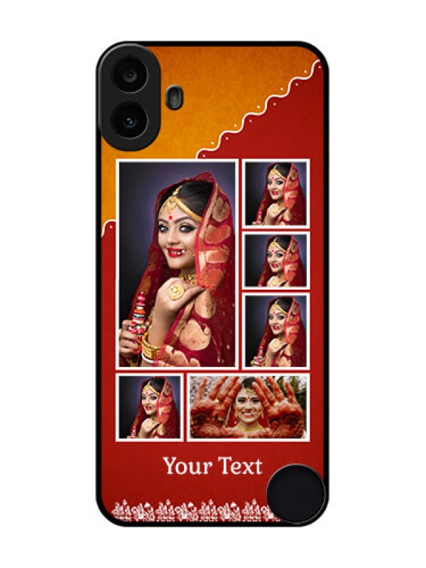 Custom Nothing CMF Phone 1 Custom Metal Phone Case - Wedding Pic Upload Design