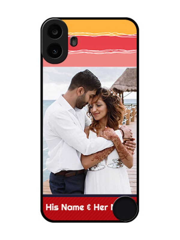 Custom Nothing CMF Phone 1 Custom Metal Phone Case - Colorful Case Design