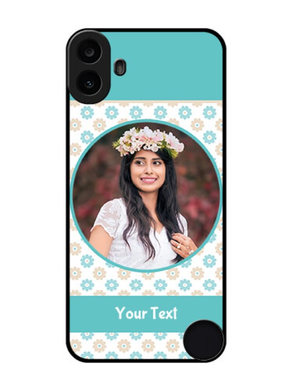 Custom Nothing CMF Phone 1 Custom Metal Phone Case - Beautiful Flowers Design