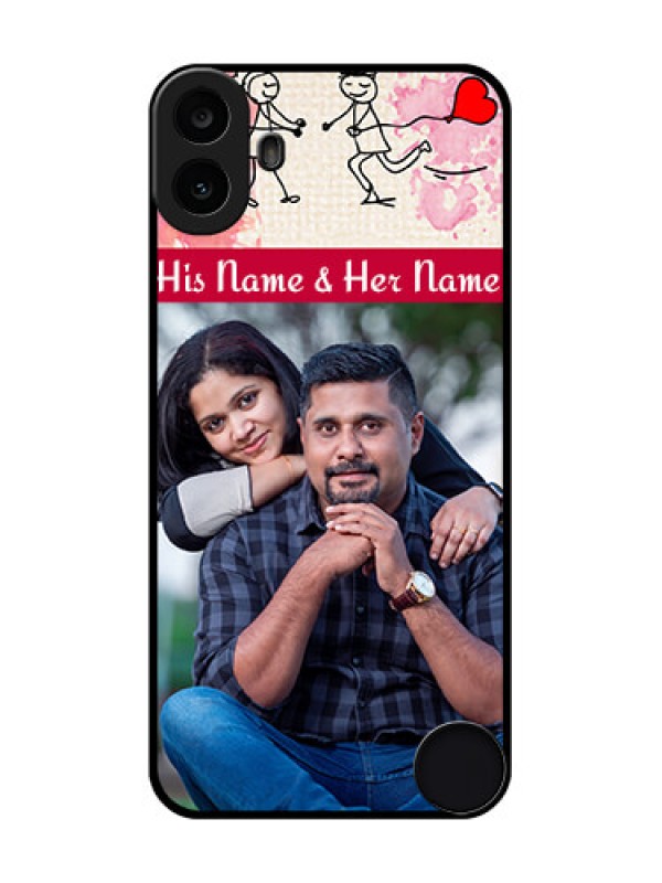 Custom Nothing CMF Phone 1 Custom Metal Phone Case - You And Me Case Design