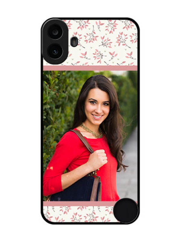 Custom Nothing CMF Phone 1 Custom Metal Phone Case - Stunning Floral Design
