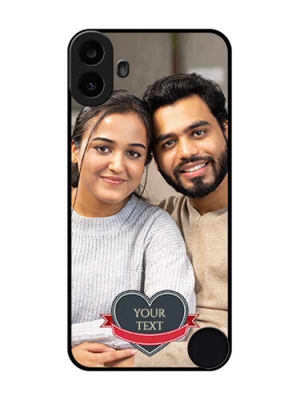 Custom Nothing CMF Phone 1 Custom Metal Phone Case - Just Married Couple Design