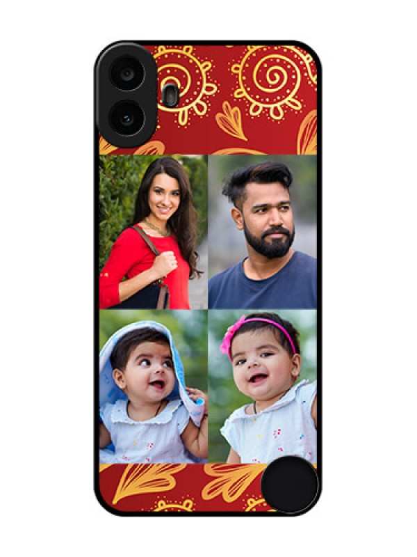 Custom Nothing CMF Phone 1 Custom Metal Phone Case - 4 Image Traditional Design