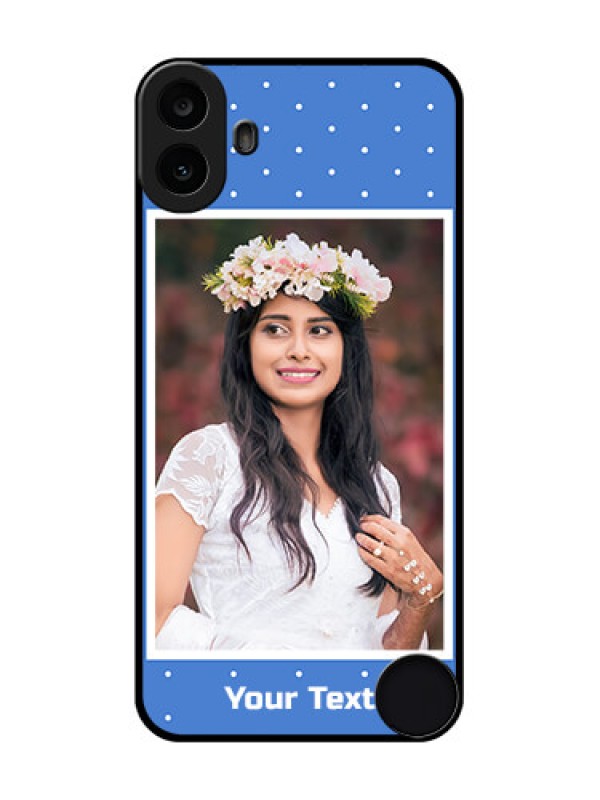 Custom Nothing CMF Phone 1 Custom Metal Phone Case - Polka Dots Design