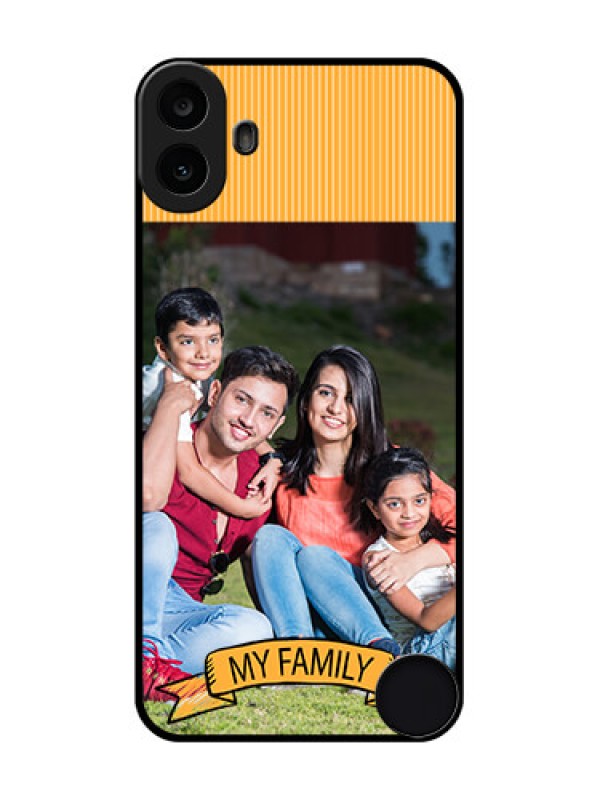 Custom Nothing CMF Phone 1 Custom Metal Phone Case - My Family Design