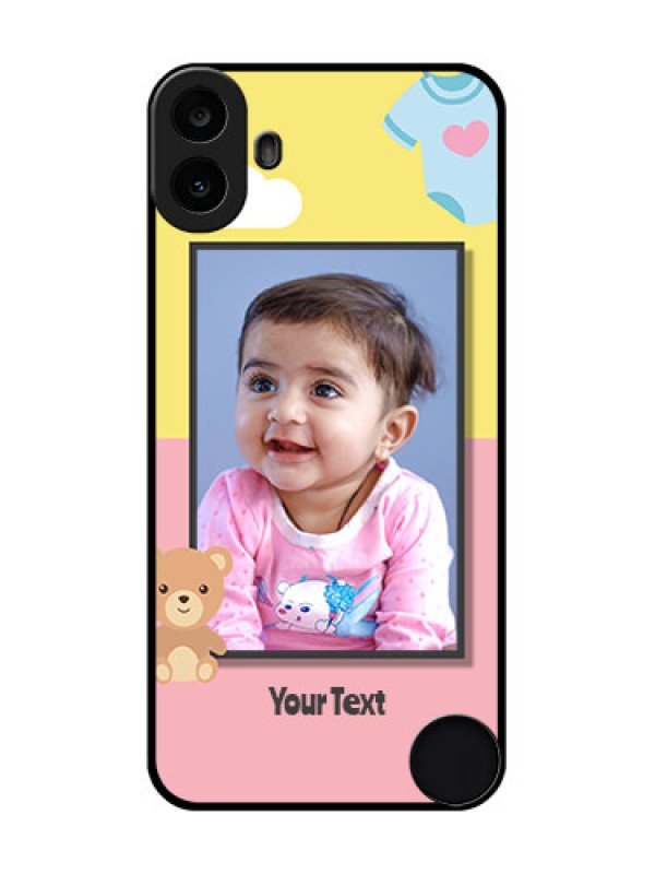 Custom Nothing CMF Phone 1 Custom Metal Phone Case - Kids 2 Color Design