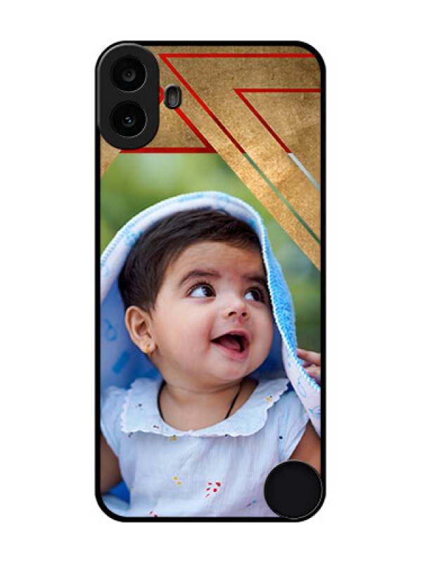 Custom Nothing CMF Phone 1 Custom Metal Phone Case - Gradient Abstract Texture Design