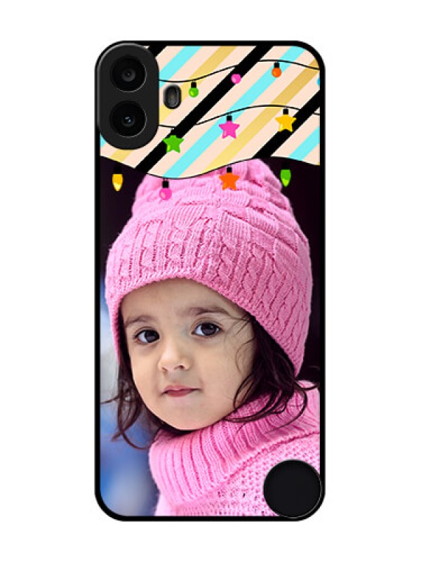 Custom Nothing CMF Phone 1 Custom Metal Phone Case - Lights Hanging Design