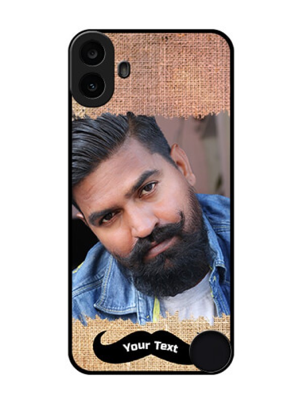 Custom Nothing CMF Phone 1 Custom Metal Phone Case - With Texture Design