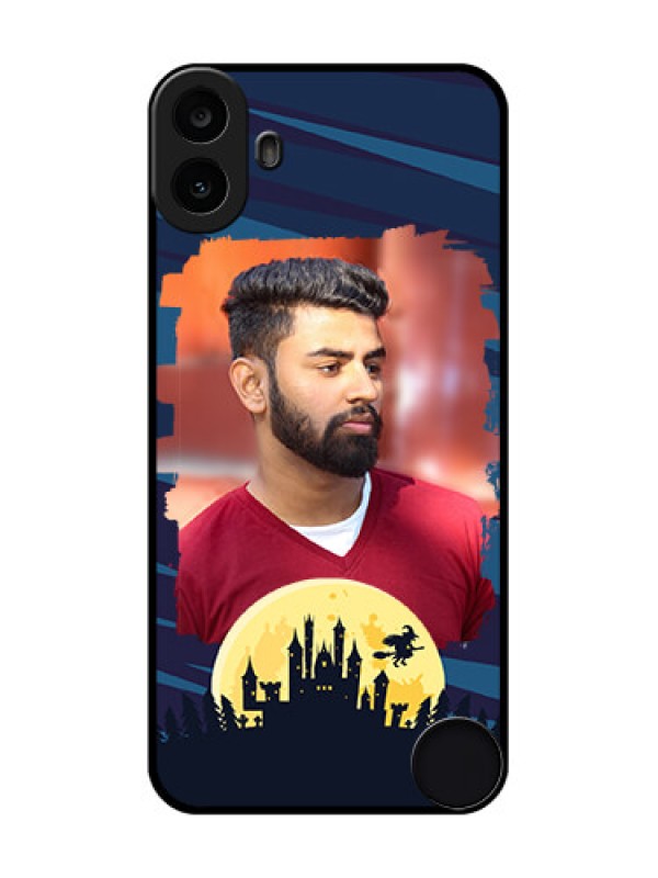 Custom Nothing CMF Phone 1 Custom Metal Phone Case - Halloween Witch Design